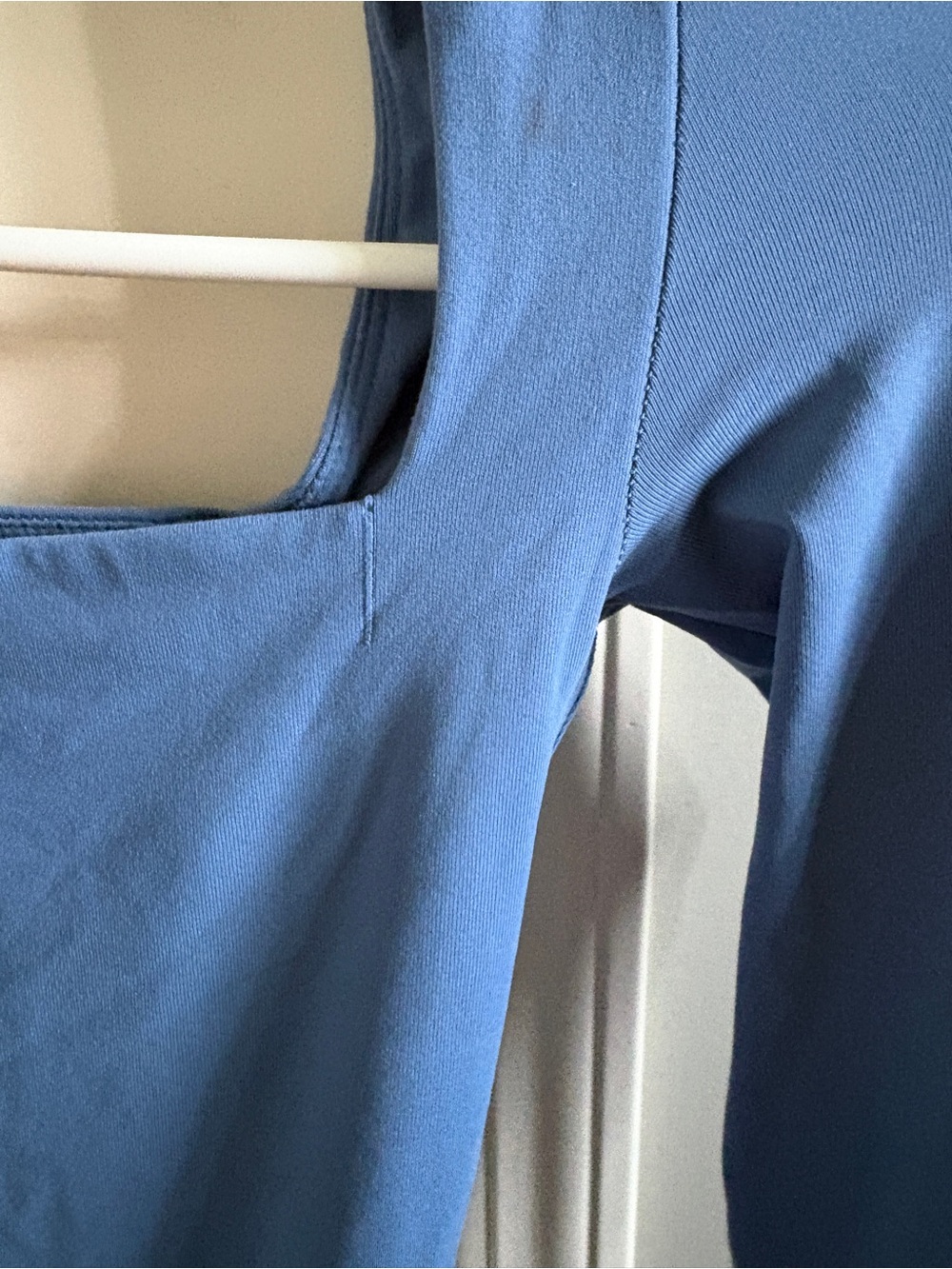 Babaton Slate Blue Boatneck Top - Picture 6 of 7